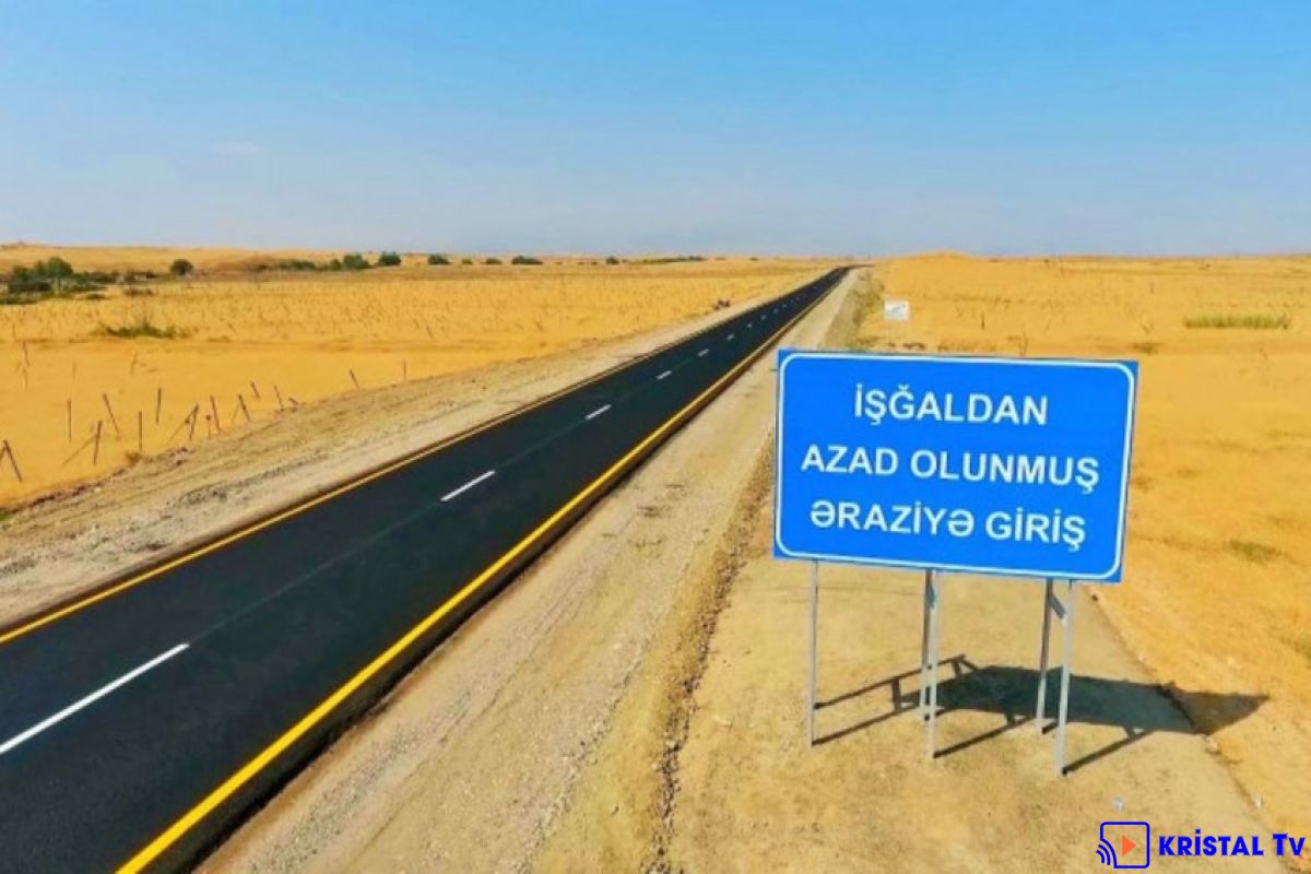 Azərbaycanın işğaldan azad edilmiş ərazilərində 3 avtomobil yolunun yenidən qurulmasına başlanılacaq