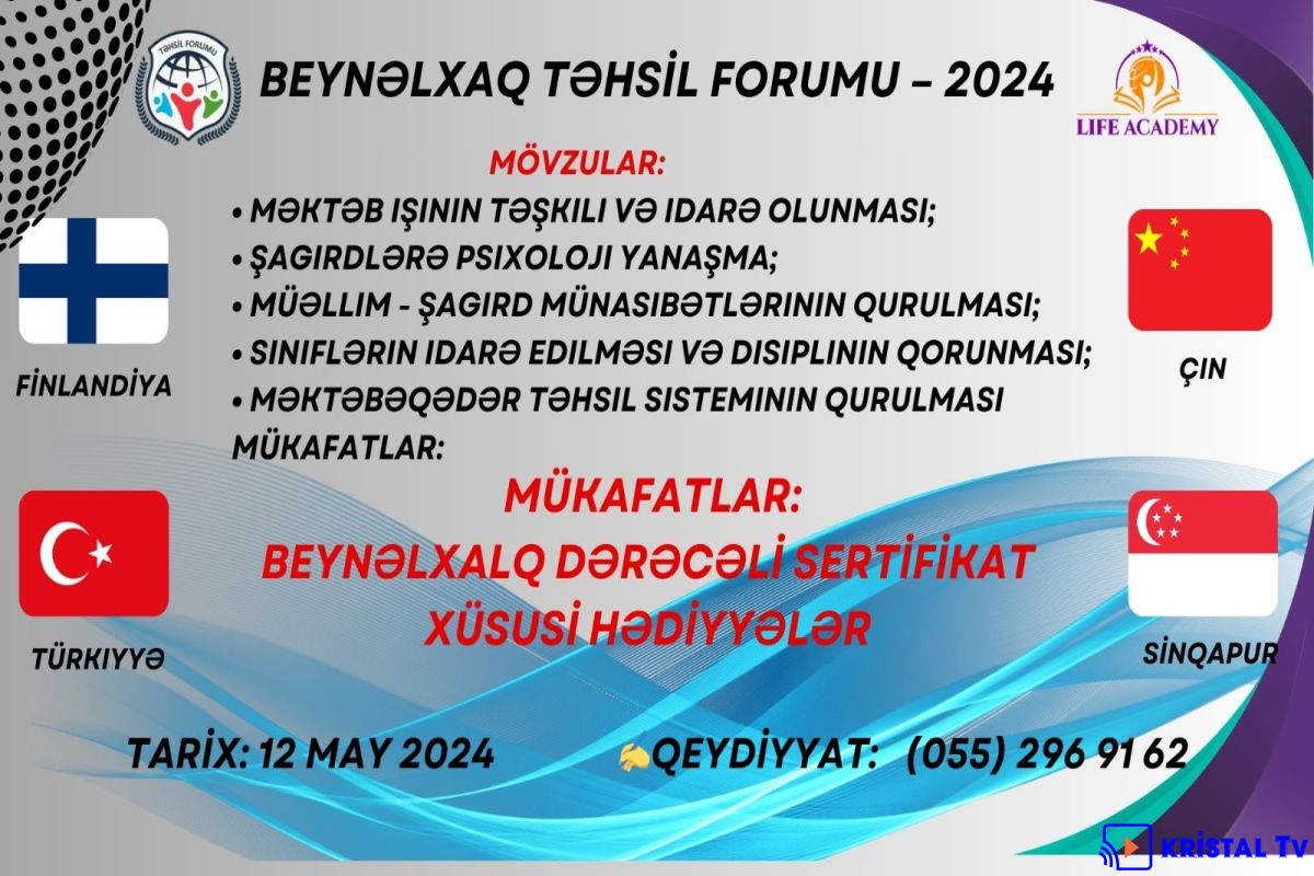 Beynəlxaq Təhsil Forumu - 2024