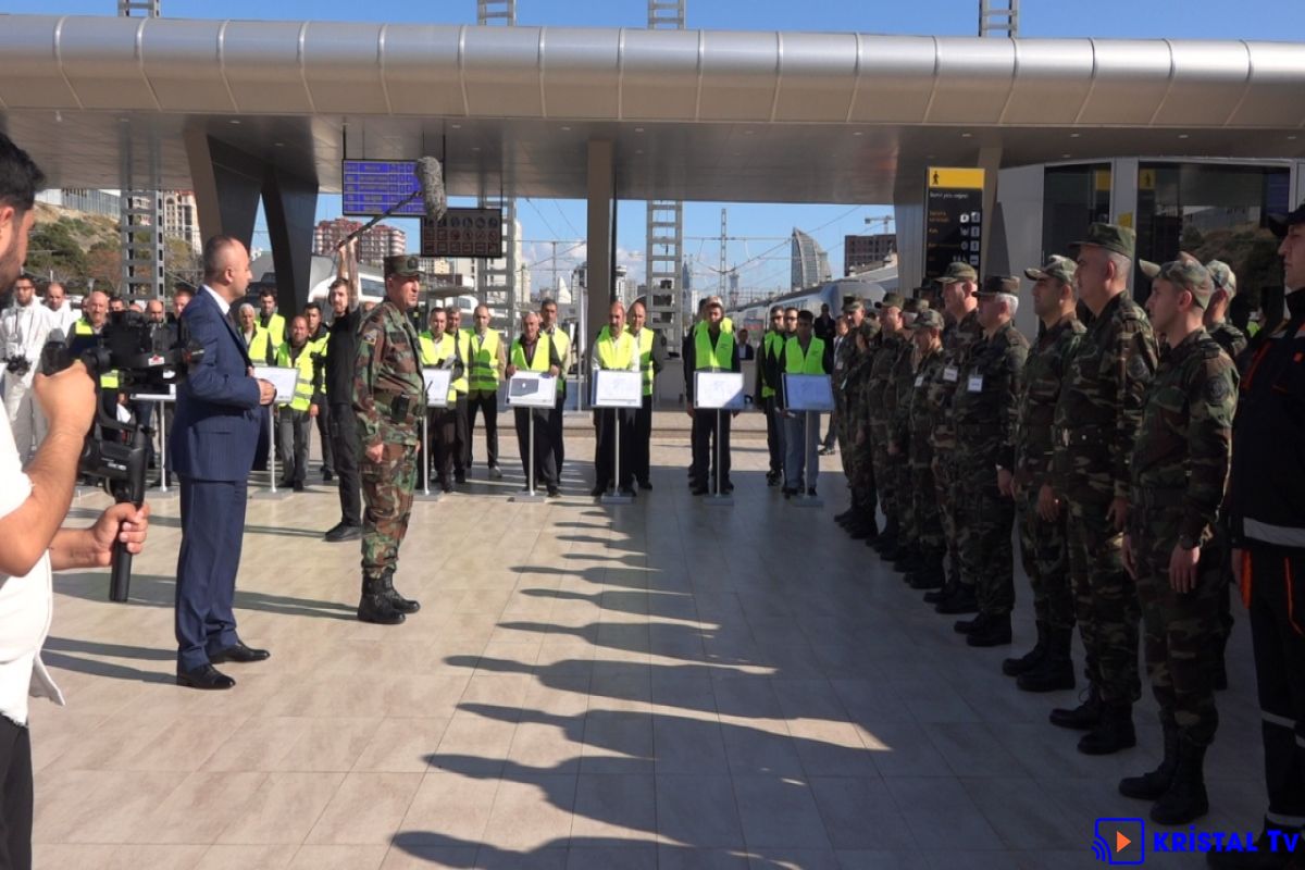 FHN və “Azərbaycan Dəmir Yolları” QSC birgə təlim keçirdi