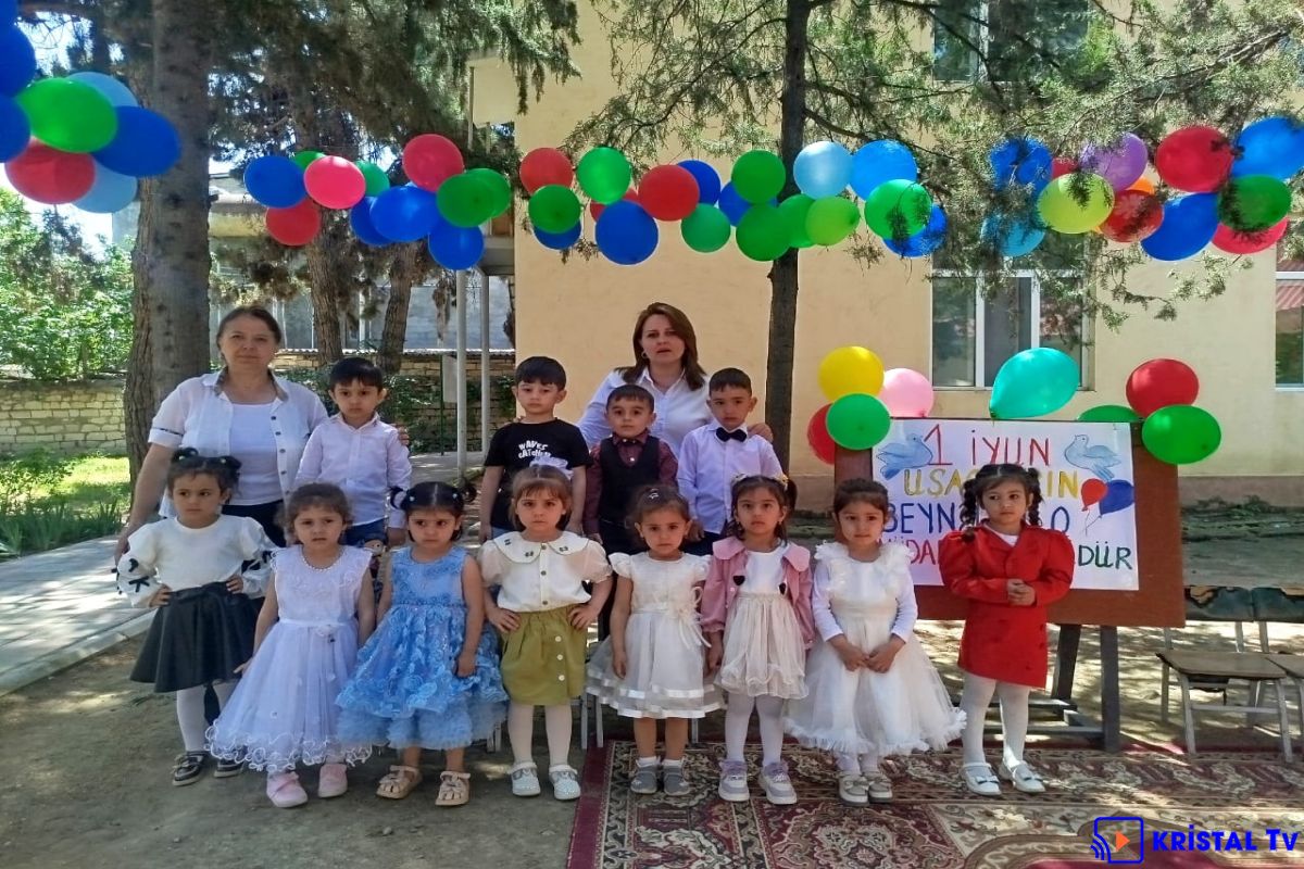1 iyun - Uşaqların Beynəlxalq Müdafiəsi Günü münasibəti ilə Tovuz şəhəri Qərənfil körpələr evi uşaq bağçasında bayram tədbiri keçirilmişdir