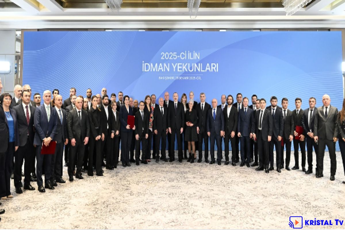 İlham Əliyev 2025-ci ilin idman yekunlarına həsr olunan mərasimdə iştirak edib