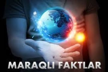 İnsanlar haqqında maraqli faktlar