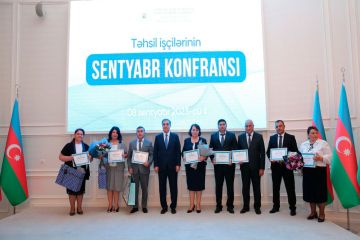 Gəncə – Daşkəsən Regional Təhsil İdarəsi üzrə təhsil işçilərinin sentyabr konfransı keçirilib