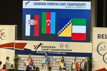 Azərbaycan taekvondoçusu Avropa çempionu olub