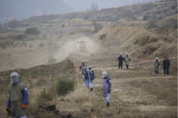 "Qərb Azərbaycana minaların təmizlənməsində az kömək edir"