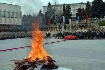 Ordumuzda Novruz bayramı münasibətilə silsilə tədbirlər keçirildi