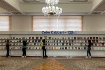 “Cəfər Cabbarlı - 125” adlı kitab sərgisi açıldı