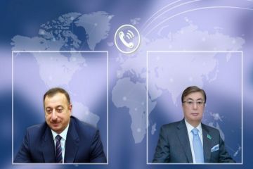 Qazaxıstan Respublikasının Prezidenti Kasım-Jomart Tokayev Azərbaycan Respublikasının Prezidenti İlham Əliyevə zəng edib