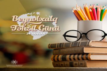 Bu gün Beynəlxalq Təhsil Günüdür.