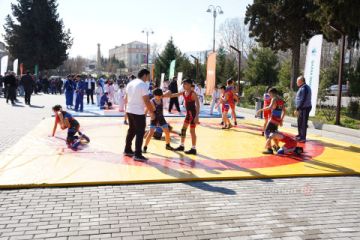 Qazaxda "İdman Paytaxtı – 2026" layihəsi çərçivəsində rəsmi parad təşkil olunub